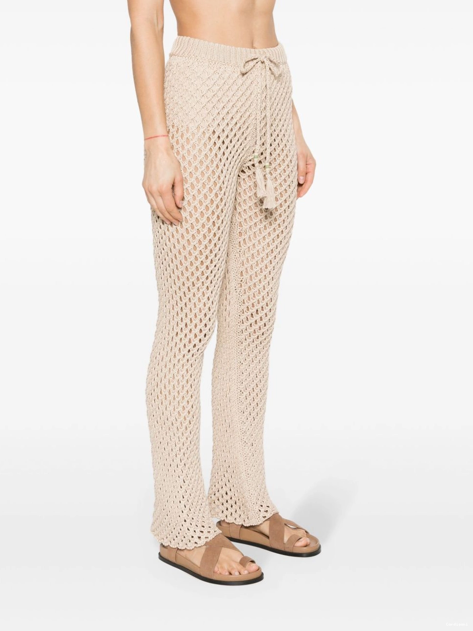 Cheap India Women Alanui trousers A macrame Letter To Love 0329
